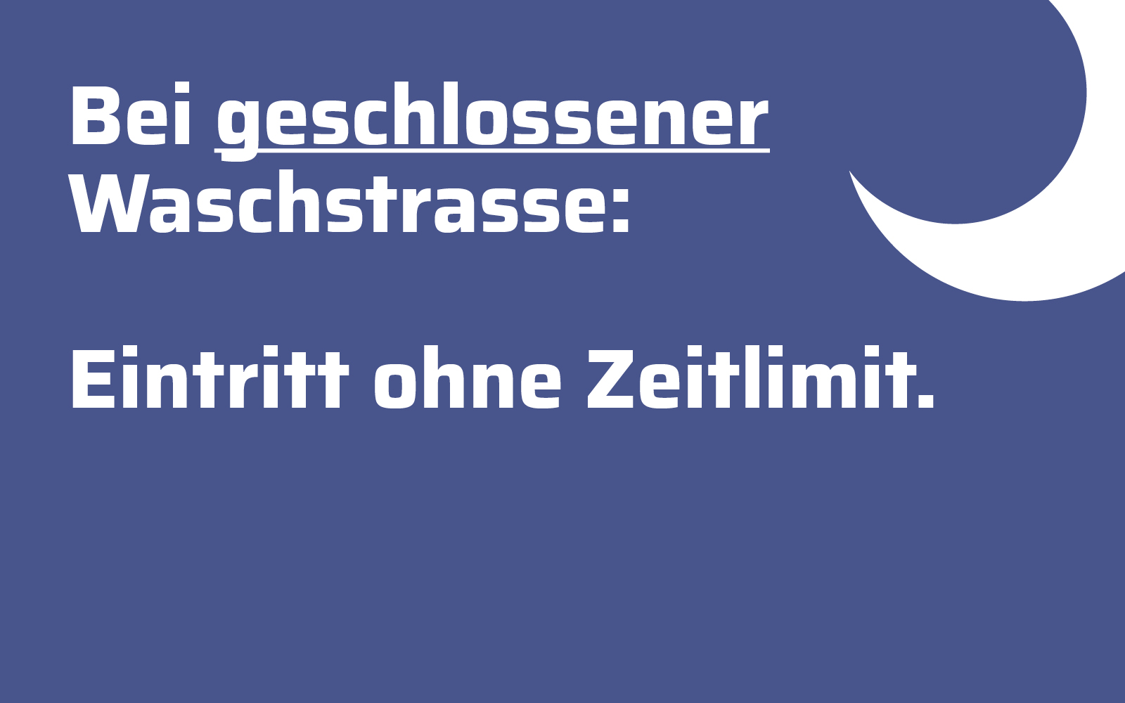 Angebot Nacht «Unlimited».