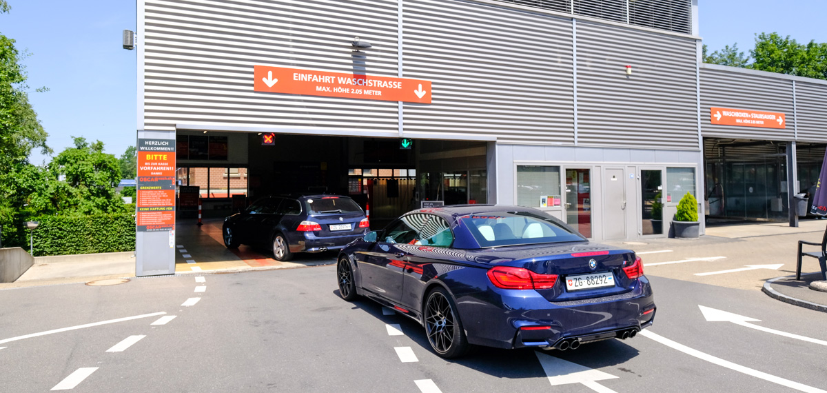 Zug automatic car wash.